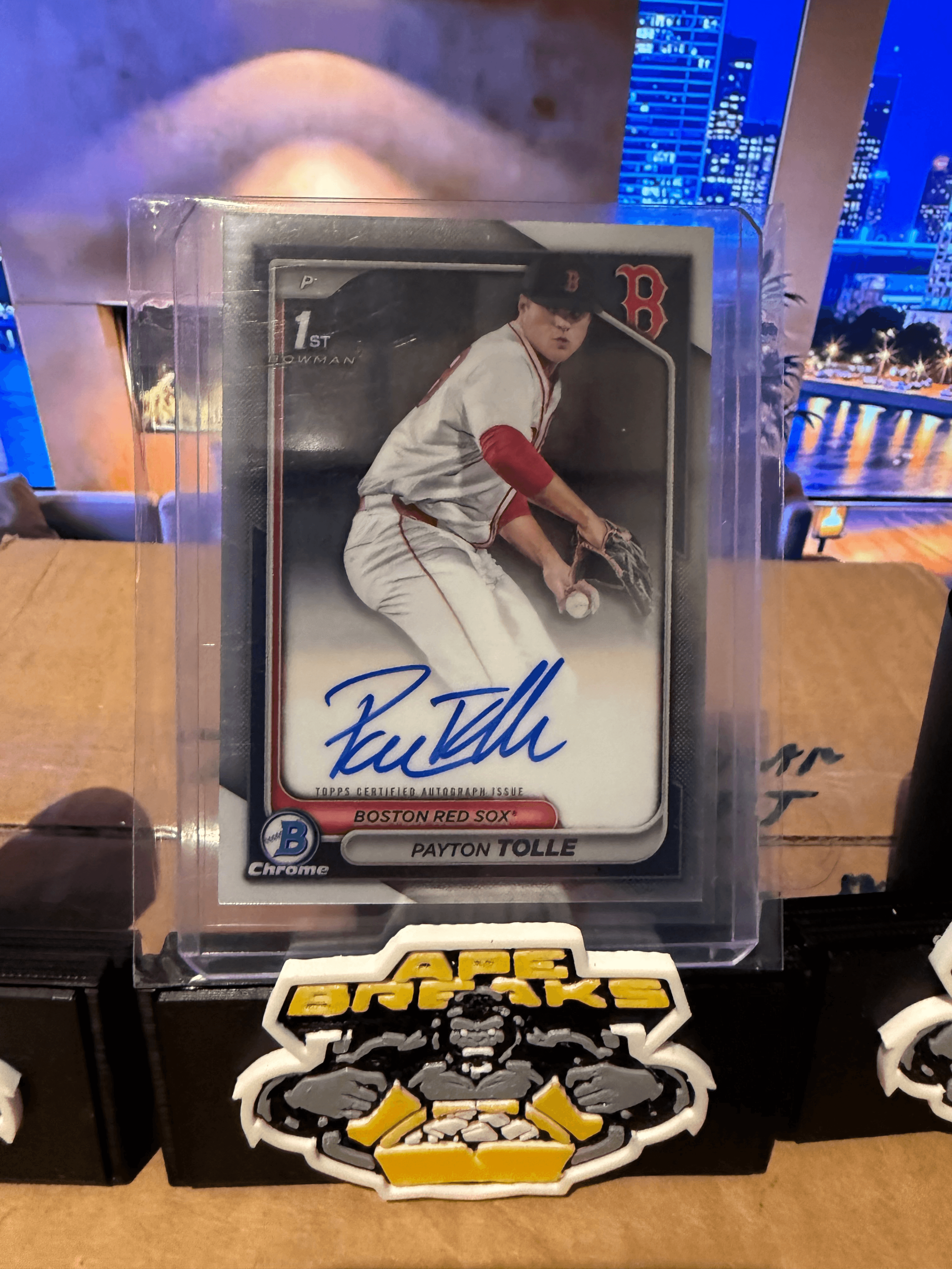 2024 Bowman Chrome Payton Tolle 1st auto