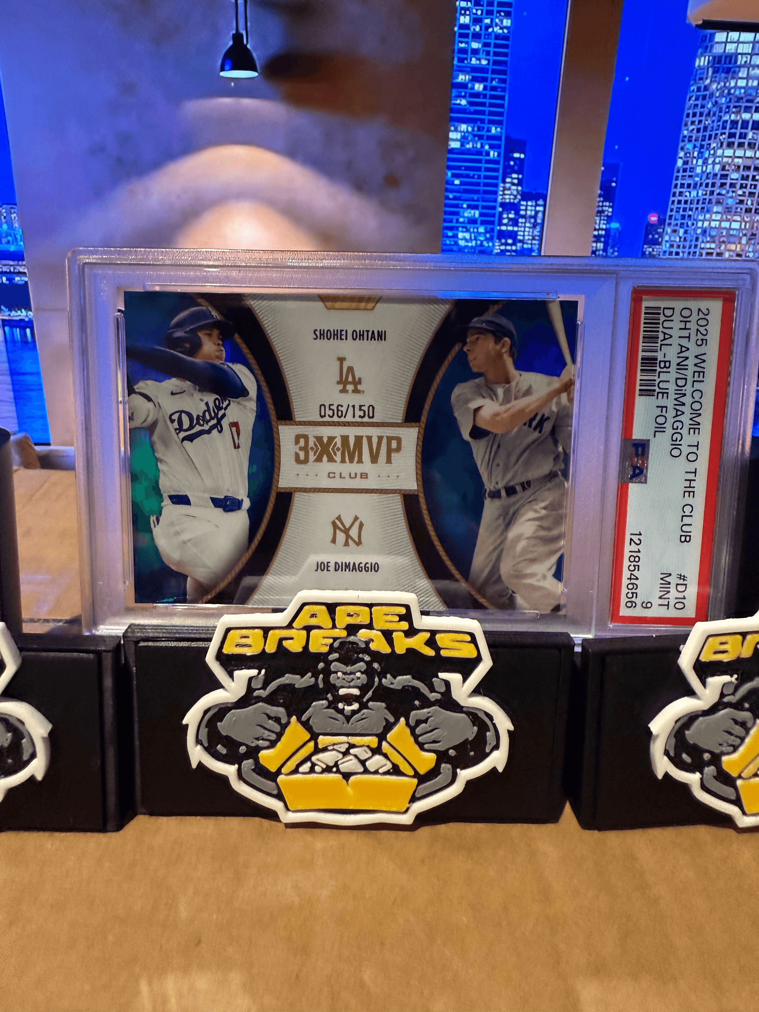 2025 Welcome to the Club Ohtani Dimaggio 56/150 PSA 9