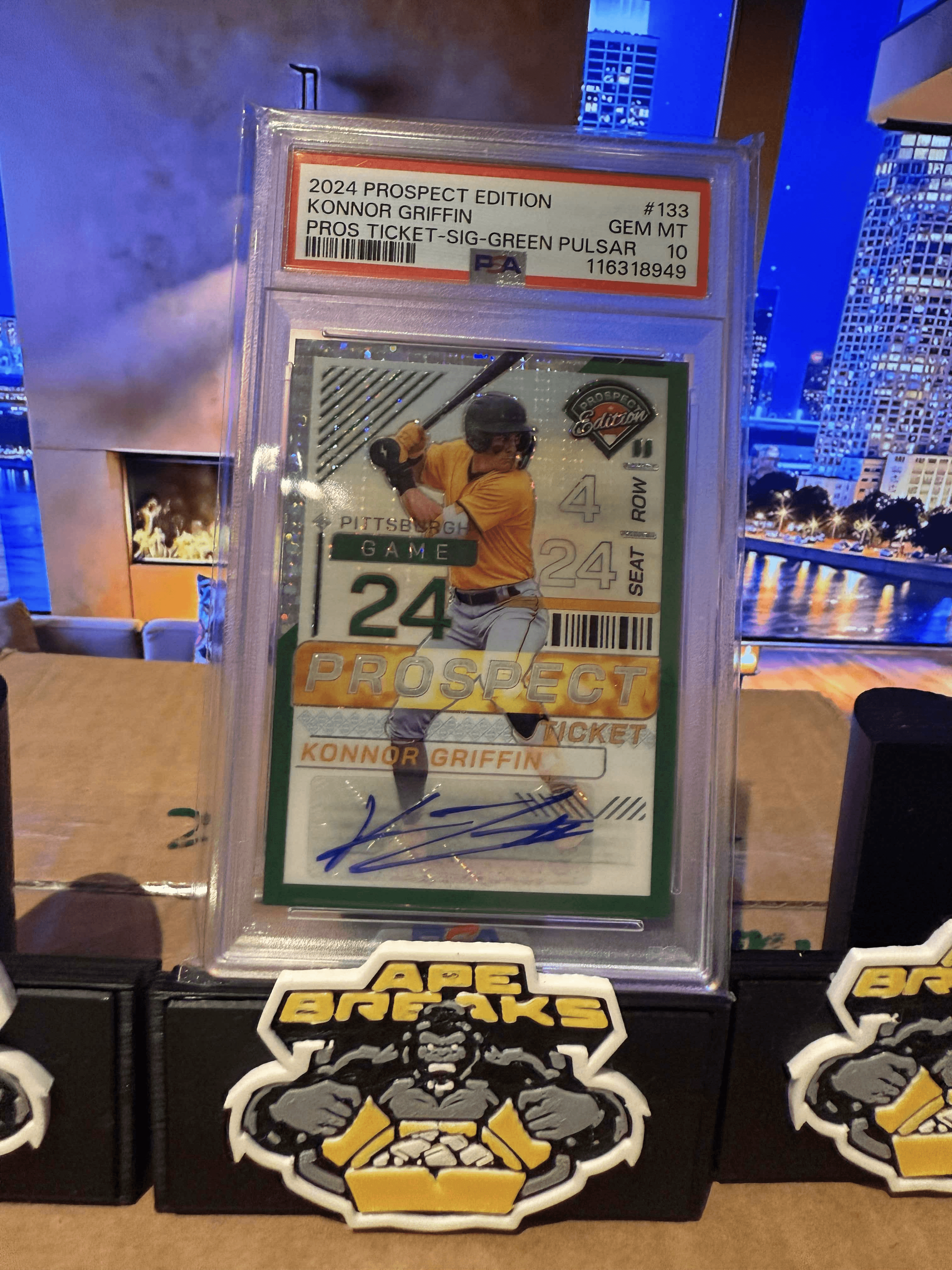 2024 Prospect Edition Konnor Griffin green pulsar auto