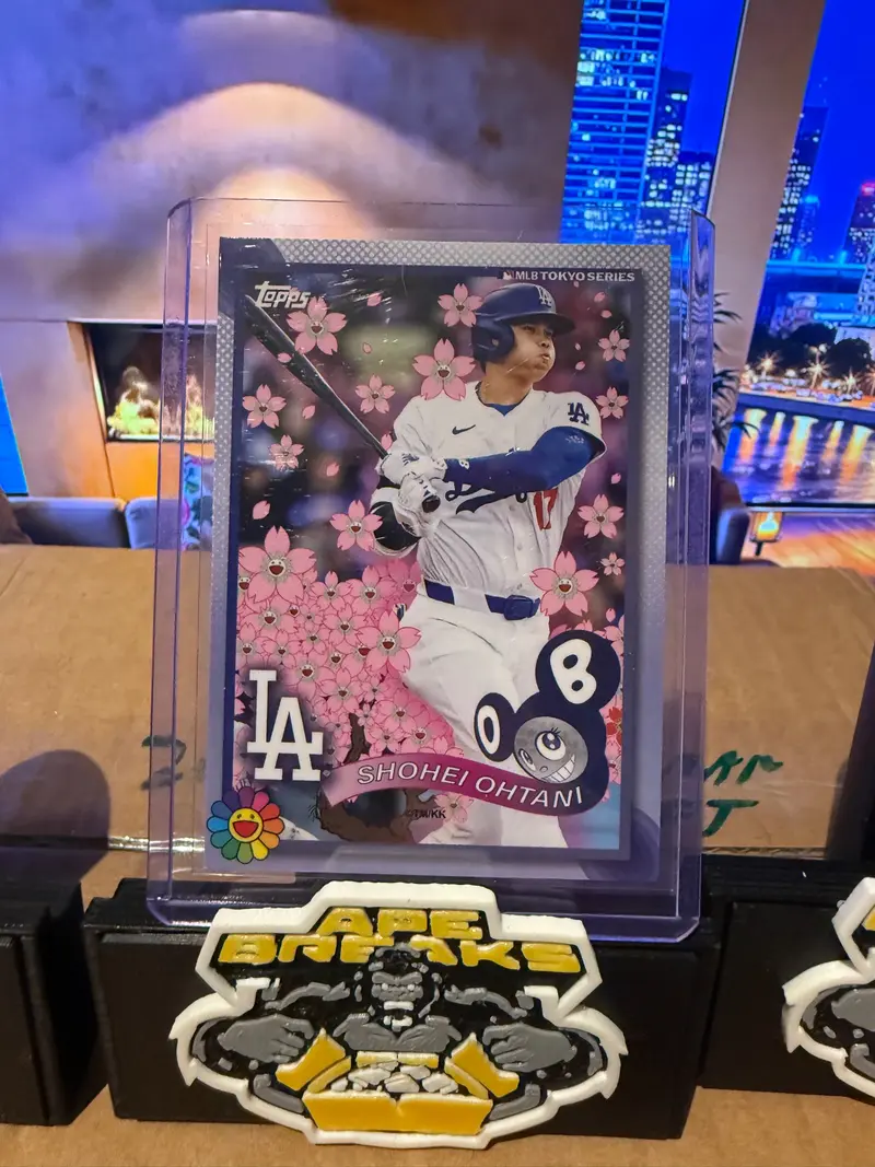 2025 Topps x Takashi Murakami Shohei Ohtani MLB Tokyo Series