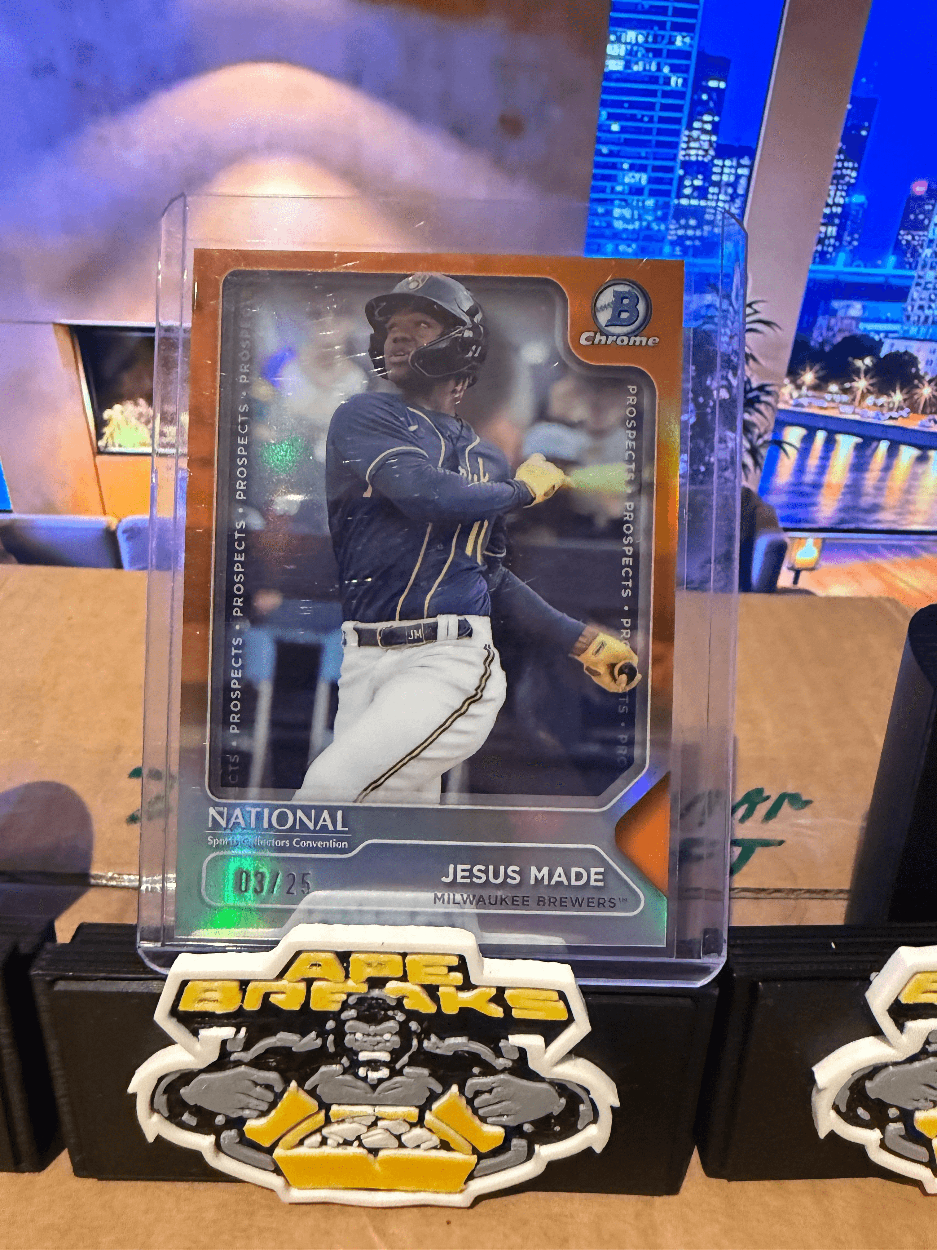 2025 National Jesus Made 3/25 orange