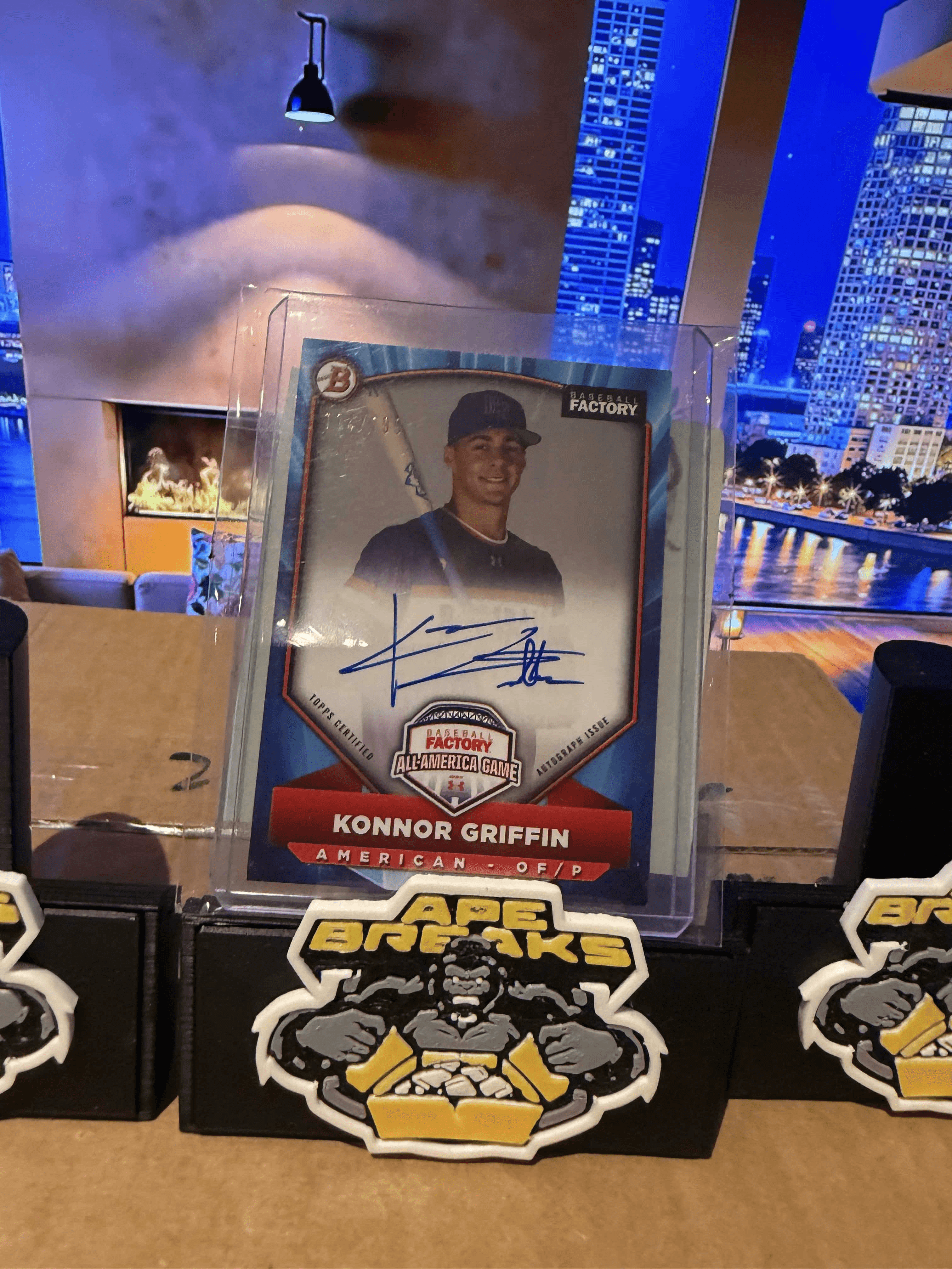 Baseball Factory All American game Konnor Griffin auto /199